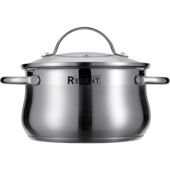Кастрюля Regent inox Linea Monica 1.8 л нержавеющая сталь с крышкой