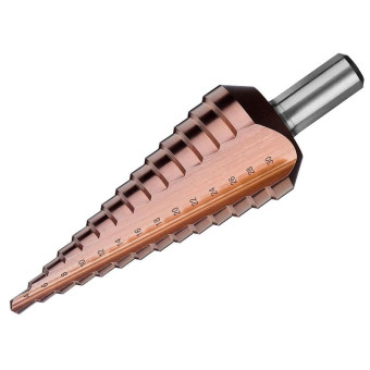 Сверло ступенчатое по металлу Зубр Кобальт 4-18х100 мм (29672-4-30-14_z01)