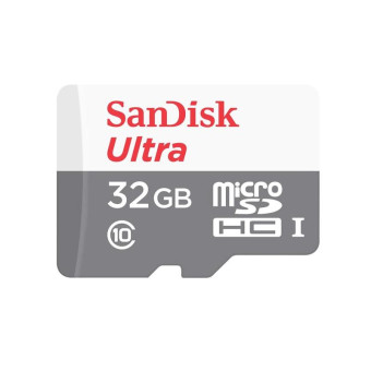 Карта памяти SanDisk Ultra microSDHC UHS-I Cl10 SDSQUNS-032G-GN6TA