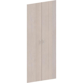 Двери высокие Easy Director (2 штуки, дуб шамони светлый, 844х18х1970 мм)