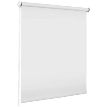 Рулонная штора Lux Blackout полиэстер белая (68х170 см)