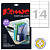 Этикетки самоклеящиеся Promega label (Комус) 105х42,4 мм 14 штук на листе белые (100 листов в упаковке)