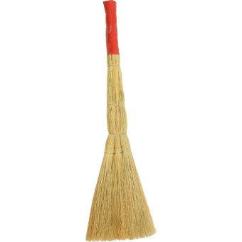 Веник сорго 3-х прошивной (25x88 см)