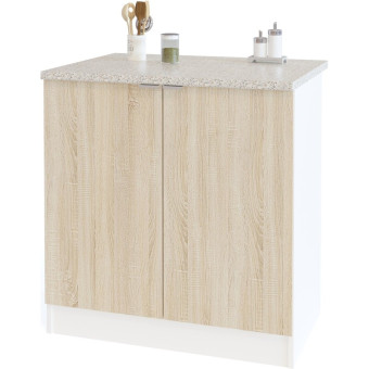 Шкаф напольный Сокол ТК-08 (дуб сонома, 800x600x850 мм)