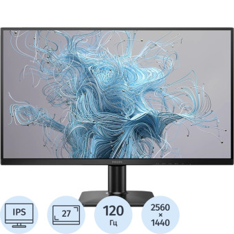 Монитор 27" Philips 27E2N1500 чёрный