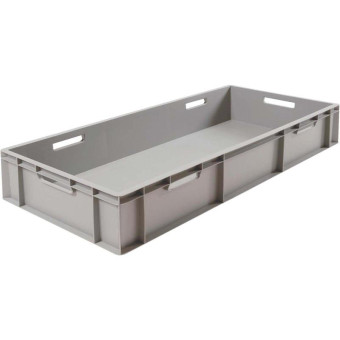 Ящик (лоток) универсальный полипропиленовый 1000х400х230 мм серый