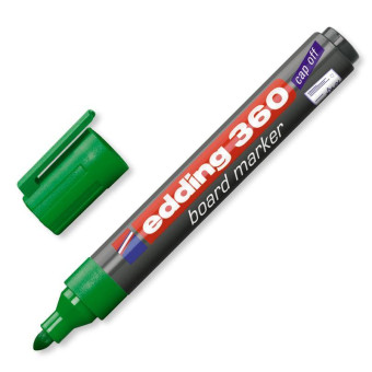 Маркер для досок Edding e-360/4 зеленый (толщина линии 1.5-3 мм)