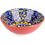 Салатник фарфоровый Nouvelle Home Arabesque 1200 мл разноцветный 6 штук в упаковке (0860105)