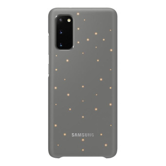 Чехол накладка Samsung Smart LED Cover для Samsung Galaxy S20 серый (EF-KG980CJEGRU)