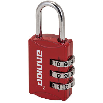 Замок навесной кодовый Аллюр ВС1К-22/3 22 мм красный