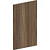 Дверь Norman внутренняя для опорной сервисной тумбы (орех, 430х558 мм)