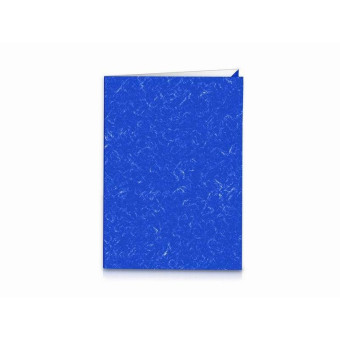 Папка-уголок Attache A4/A3 картонная 240 мкм синяя