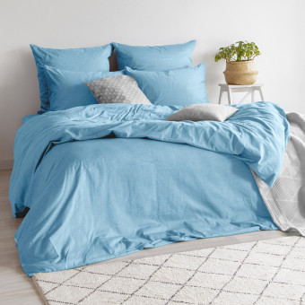 Комплект постельного белья Verossa Aqua евро сатин 50x70/70x70 см