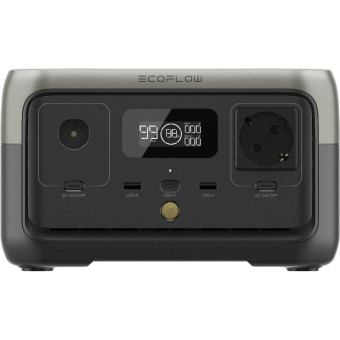 Внешний аккумулятор (power bank) EcoFlow River 2 20000 мАч серый/черный