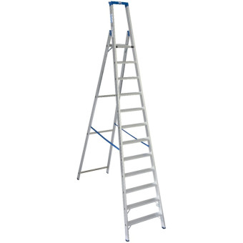 Стремянка алюминиевая 12 ступеней Krause Stabilo 124579