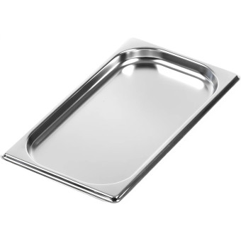 Гастроёмкость GN 1/3 32.5х17.6х2 см 0.75 л нержавеющая сталь