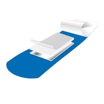 Пластырь blue detectable КС7907-1 (250 штук в упаковке)
