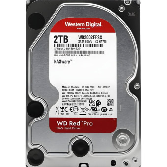 Жесткий диск Western Digital Red Pro 2 ТБ (WD2002FFSX)