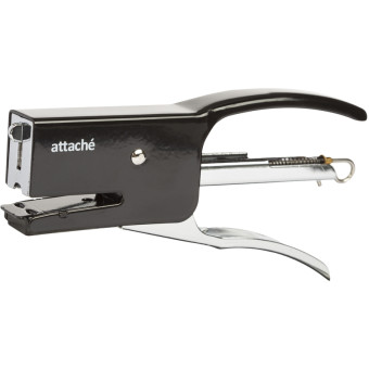 Степлер-мини плаер Attache до 20 листов черный (скобы № 24/6, 26/6, энергосберегающий)