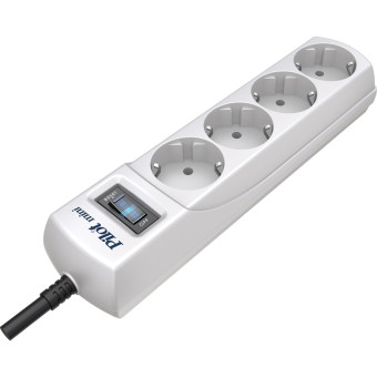 Сетевой фильтр ZIS Pilot mini на 4 розетки 5 метров