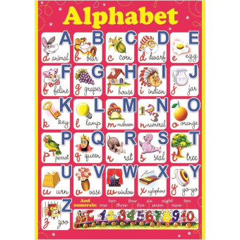 Плакат Русский дизайн Alphabet 490х690
