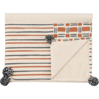 Скатерть-Дорожка Tkano Ethnic Abstract play (TK23-TR0004) 45х150 см хлопок бежевая