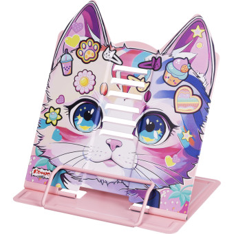 Подставка для книг Комус Класс, Kitty,металл23x15,5x20см,7 настроек
