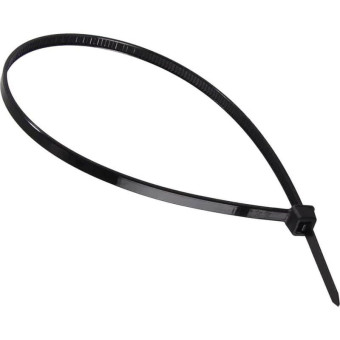 Хомут (стяжка) пластиковый Вихрь 250x3.6 мм черный 100 штук