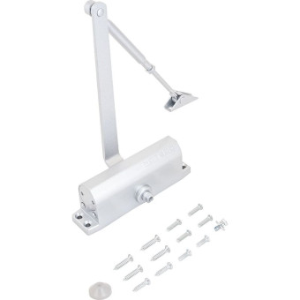 Доводчик дверной Notedo DC-080 до 120 кг серебристый