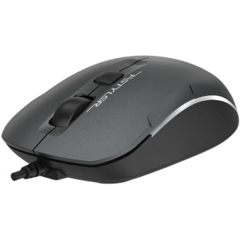 Мышь проводная A4Tech Fstyler FM26S серая/черная