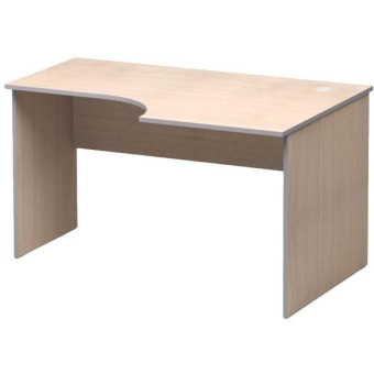 Стол эргономичный СП-Бюджет правый (дуб шамони светлый, 1360х900х740 мм)