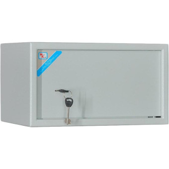 Шкаф металлический (архивный) для документов Меткон ШМ-23 (серый,  406х335х230 мм)