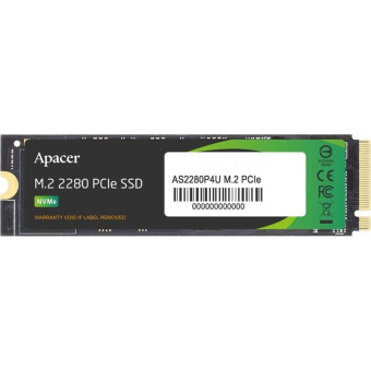 SSD накопитель Apacer AS2280P4U 256 ГБ (AP256GAS2280P4U-1)