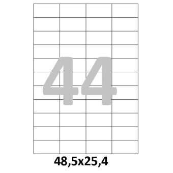Этикетки самоклеящиеся Office Label 48.5x25.4 мм (44 штуки на листе A4, 100 листов в упаковке)