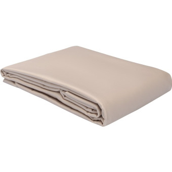 Простыня Tkano Essential 180х270 см сатиновая бежевая