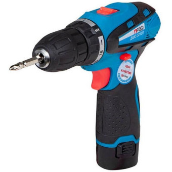 Шуруповерт безударный аккумуляторный Союз ДШС-3212Л 12 В Li-ion 2 Ач