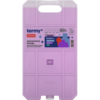 Аккумулятор холода Termy Shock 24.3х2.4х13.3 см 620 г