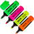 Набор текстовыделителей Attache Selection Neon Dash (толщина линии 1-5 мм, 4 цвета)