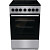Плита электрическая Gorenje GEC5B20SG стандартной ширины серая  (стеклокерамика, 4 конфорки, 68 литров)