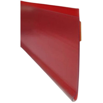 Ценникодержатель полочный самоклеящийся DBR39 длина 1000 мм красный (50  штук в упаковке)