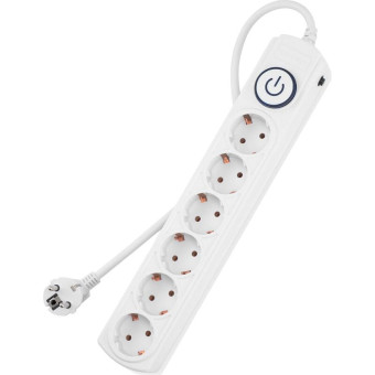 Сетевой фильтр Ippon BK-6-EU-1.8-16-W на 6 розеток 1.8 метра