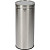 Ведро мусорное Luscan Professional 30 л нержавеющая сталь с крышкой серебристое (60x25x25 см)