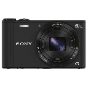 Цифровой компактный Фотоаппарат Sony DSC-WX350/B черный