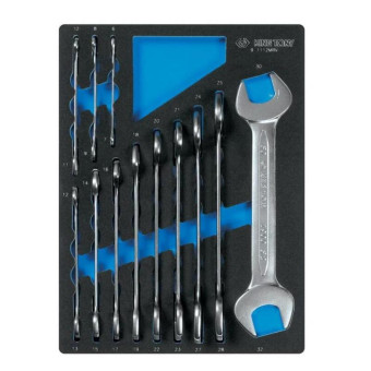 Набор ключей рожковых King Tony 6-32 мм 12 предметов (9-1112MRV)
