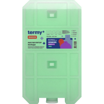Аккумулятор холода Termy Shock 17.3х3.2х9.7 см 454 г