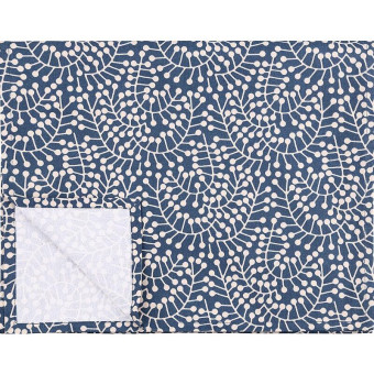 Скатерть Tkano Scandinavian touch Спелая Смородина 45х150 см хлопок синяя