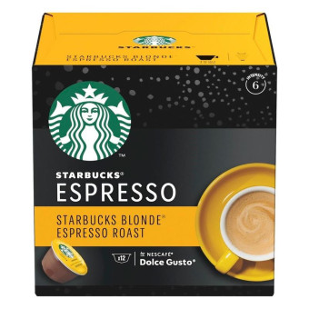 Кофе в капсулах для кофемашин Starbucks Blonde Espresso Roast (12 штук в упаковке)