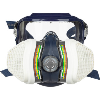 Полумаска Elipse Integra размер M/L с очками в комплекте со сменными  фильтрами ABEK1P3 R D (SPR535IFUB)