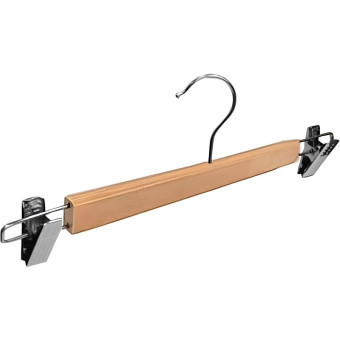 Вешалка-плечики WS 006 дерево светлое (5 штук в упаковке)