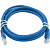 Патч-корд витая пара ExeGate UTP-RJ45-RJ45-5e-1M-BL 5e 1 м